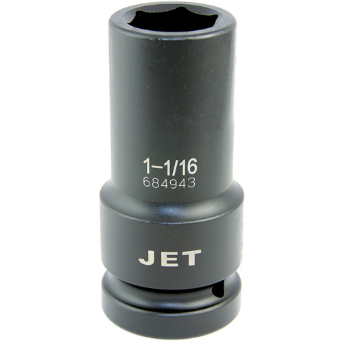 Extra-Thin Wall Socket, Impact, 1-1/16", 1" Drive, 6 Points, Deep Superchem Industries