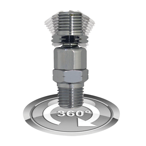 30° Free Angle Fittings, 1/4" Superchem Industries