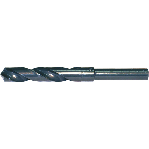 1/2" Reduced Shank Drill Bit, 1/2", High Speed Steel, 3-1/8" Flute, 118° Point Superchem Industries