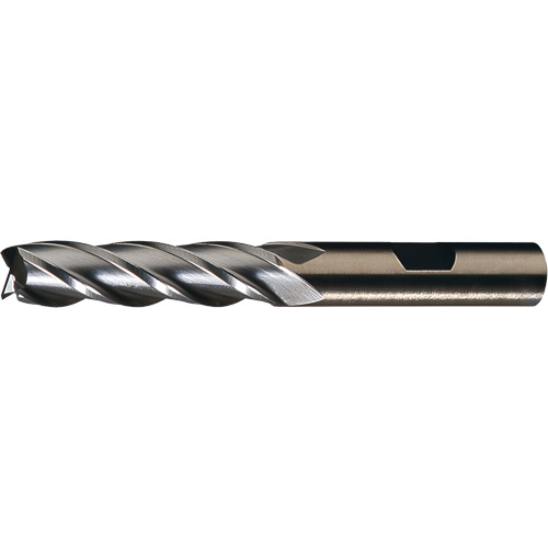 HGC-4C Finishing End Mill, 1/2"/0.5" Dia., 4"/101.6 mm L, 4 Flutes, 1/2"/12.7 mm Shank, High Speed Cobalt Superchem Industries