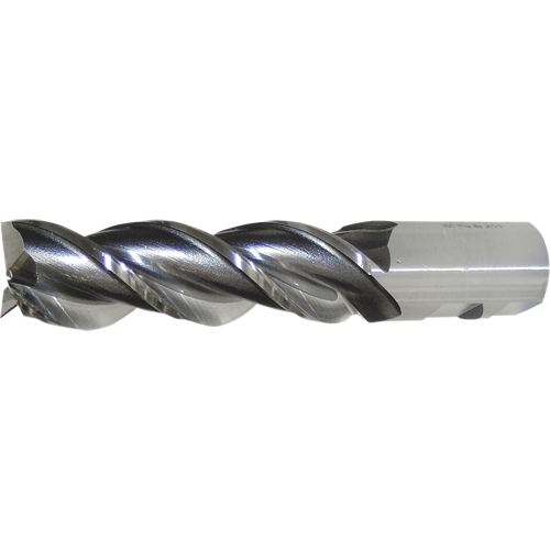 PM Plus Powder Metal Single End Center Cutting Square End Finishers, 3/4" Dia., 3 Flutes Superchem Industries