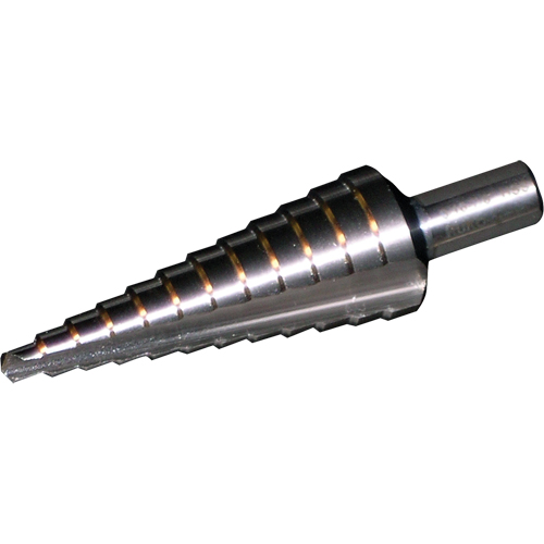 Step Drills, 7/8" - 1-1/8"  Superchem Industries