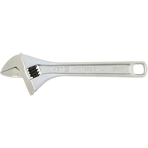 AWP-8 Super Heavy-Duty Professional Adjustable Wrench, 8" L, 1-1/8" Max Width, Chrome Superchem Industries