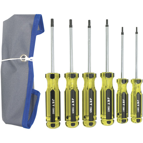 Jeu de tournevis &agrave; manche g&eacute;ante TORX JHTSS-6, 6 Superchem Industries