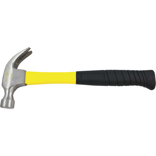 CF16F Marteau &agrave; panne fendue &agrave; manche en fibre de verre, 16 oz, Prise en Coussin&eacute;e Superchem Industries