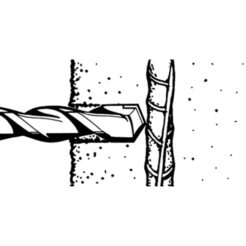 Coupe-barres d'armature rotatifs, 3/8", Tige SDS-Plus, Carbure Superchem Industries