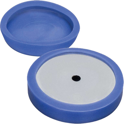 Aimants ronds &agrave; profil bas, dia. 1-1/4", Force de 35 lb Superchem Industries