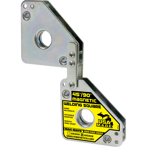 &eacute;querres De Soudage Magn&eacute;tiques, 7-5/8" lo x 1-3/8" la x 3-3/4" h, 120 lb Superchem Industries