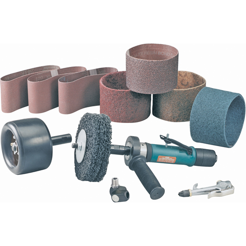 Ensemble polyvalent de ponceuse &agrave; tambour Dynastraight Superchem Industries