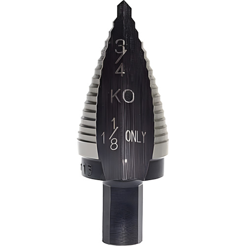 Foret &eacute;tag&eacute;, 1-1/8" - 1-1/8", Incr&eacute;ments de 5/32", Acier rapide Superchem Industries