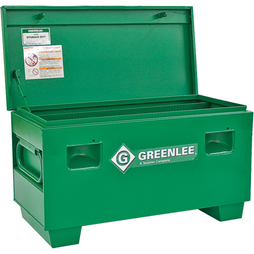 Jobsite Chest, 42" x 20" x 20", Steel, Green Superchem Industries