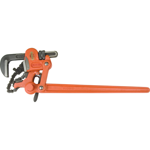 Cl&eacute;s &agrave; levier combin&eacute; no S-2, Cap des m&acirc;choires 2", Longueur 14", Fini Rev&ecirc;tement en poudre Superchem Industries