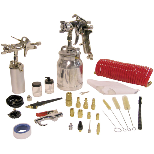 43-Pc. Spray Gun Kits Superchem Industries