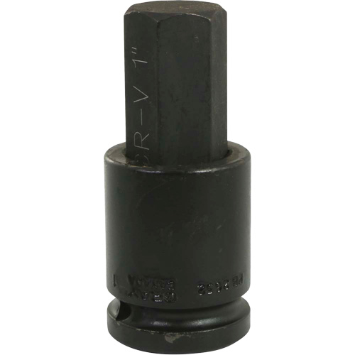 Standard Length Socket, Hex, 1" x 4" L, 3/4" Drive Superchem Industries