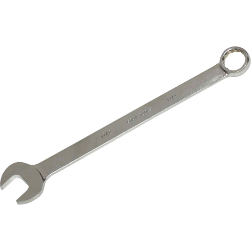 SAE Flat Shank Wrench, 12 Point, 1-1/2", Chrome Finish Superchem Industries