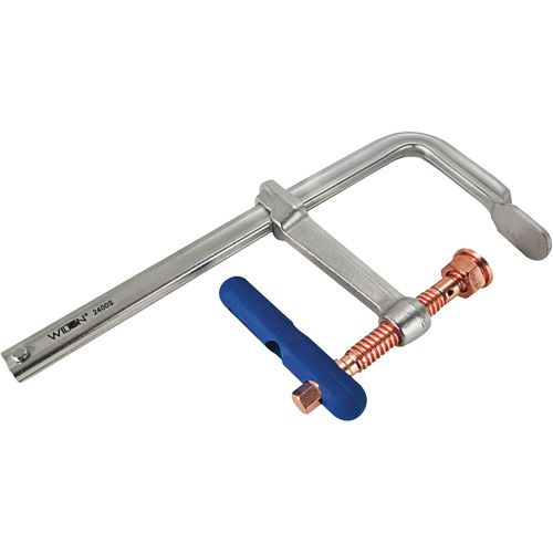 Serre-joint en F, 16" (406,4 mm), Force de serrage 2400 lb Superchem Industries