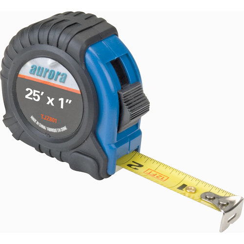 Measuring Tape, 1" x 25', in/ft. Graduations Superchem Industries