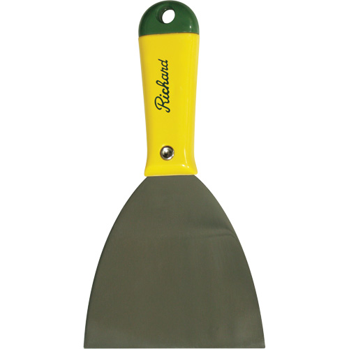 Couteau &agrave; galon sur joint flexible de s&eacute;rie Signature, Lame Acier &agrave; haute teneur en carbone, Largeur 4", Manche Polypropyl&egrave;ne Superchem Industries