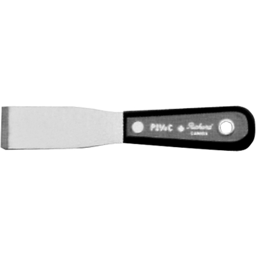 Putty Knife Chisel, Steel Blade, 1-1/4" Wide, Polypropylene Handle Superchem Industries