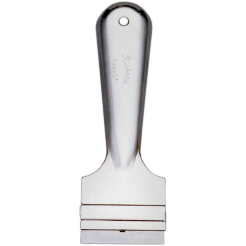 Razor Scrapers, High-Carbon Steel Blade, 1-1/2" Wide, Metal Handle Superchem Industries