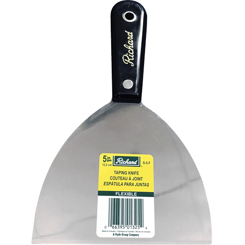 Couteau &agrave; galon sur joint flexible de s&eacute;rie Pro, 5", Lame en Acier &agrave; haute teneur en carbone Superchem Industries