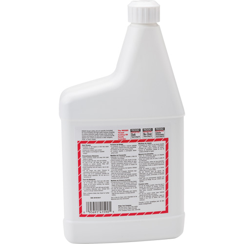 Huile &agrave; fileter fonc&eacute;e, Bouteille Superchem Industries