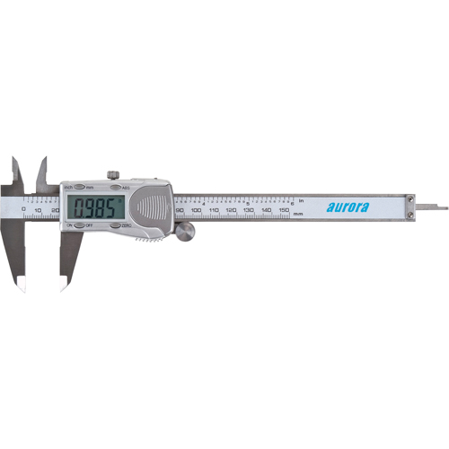 Electronic Digital Calipers, 0.001" (0.03 mm) Resolution, 0 - 6" (0 - 152 mm) Range Superchem Industries