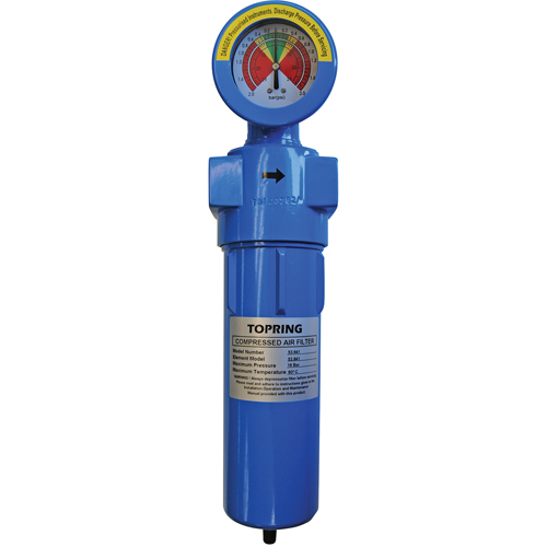 Compressed Air Filters, Modular, 1" NPT, Automatic Drain Superchem Industries