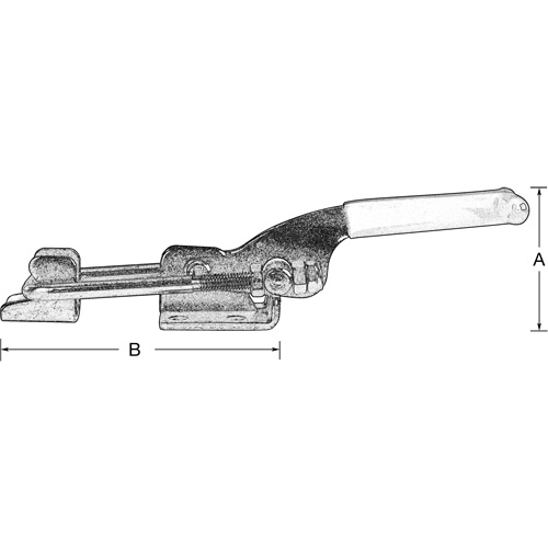 Latch Clamps, 700 lbs. Clamping Force Superchem Industries