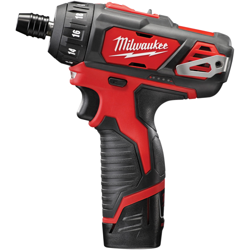 Ensemble tournevis hexagonaux &agrave; 2 vitesses M12, 1/4", 12 V, 275 lb-po couple max., Lithium-ion bloc-pile Superchem Industries