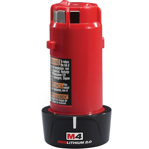 Blocs-piles M4 Redlithium, Lithium-ion, 4 V, 2 A Superchem Industries
