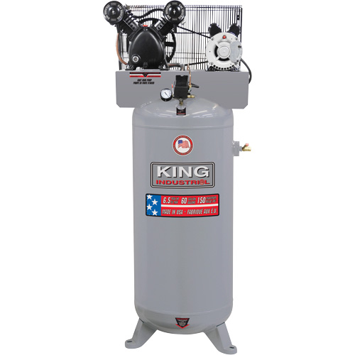 Industrial Compressors, 50 Gal. (60 US Gal) Superchem Industries