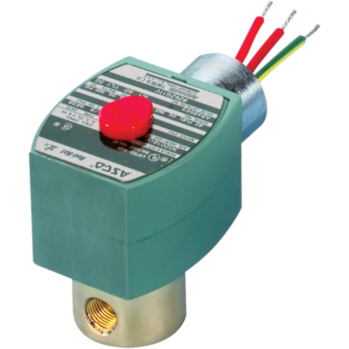 2-Way Direct Acting Solenoid Valves, 1/8" Pipe, 140 PSI Superchem Industries