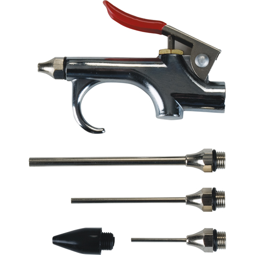 Blow Gun Kit with 5 Interchangeable Tips Superchem Industries