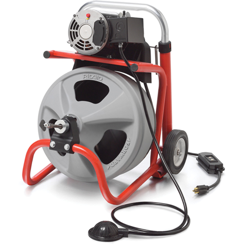 K-400 Drain Cleaning Machine with C-31 IW Cable, Electric, 3/8" Superchem Industries