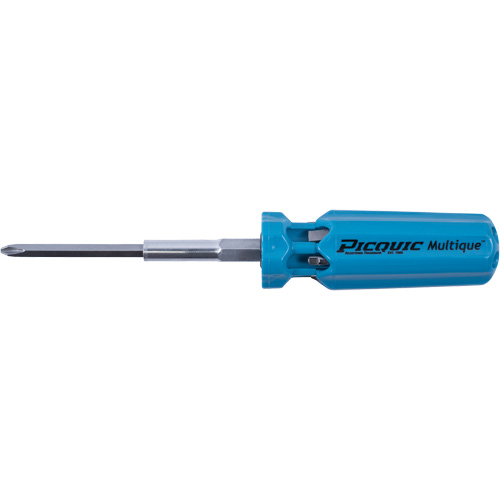 Multique Multi-Bit Screwdrivers, 2-1/2" L Superchem Industries