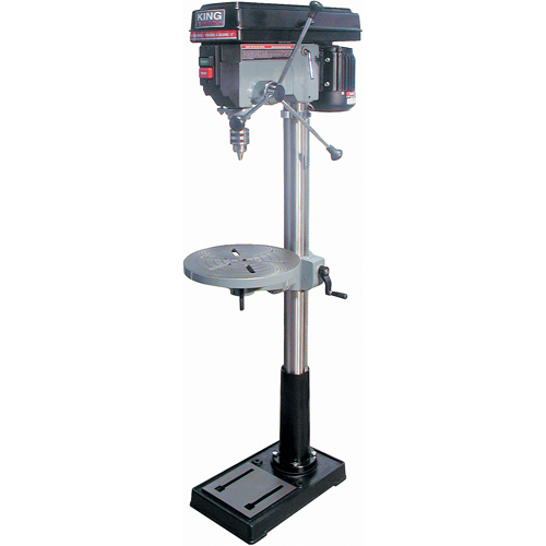 Perceuses &agrave; colonne de plancher, 17", Mandrin 5/8", 3400 tr/min Superchem Industries