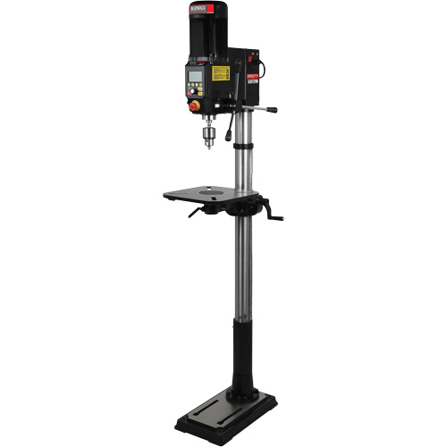 Perceuses &agrave; colonne de plancher Nova Viking DVR, 16", Mandrin 5/8", 3000 tr/min Superchem Industries