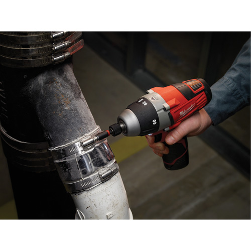 Tournevis sans fil sans moyeu M12 (outil seulement), Lithium-ion, 12 V, Couple 80 lb-po Superchem Industries