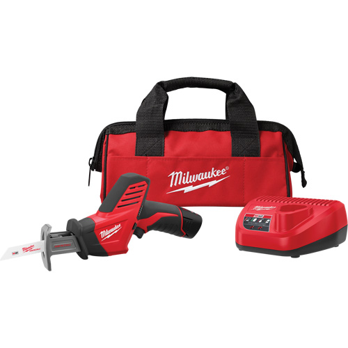 Trousse de scie alternative M12 Hackzall, 12 V, Lithium-ion Bloc-pile, 0 - 3000 coups/min Superchem Industries