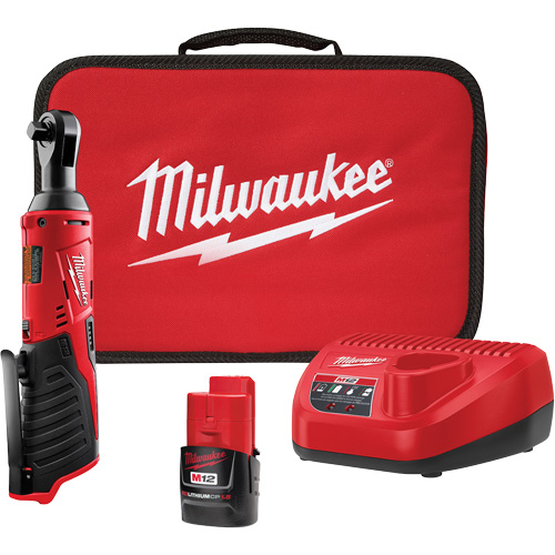 M12 Cordless Ratchet Kit Superchem Industries