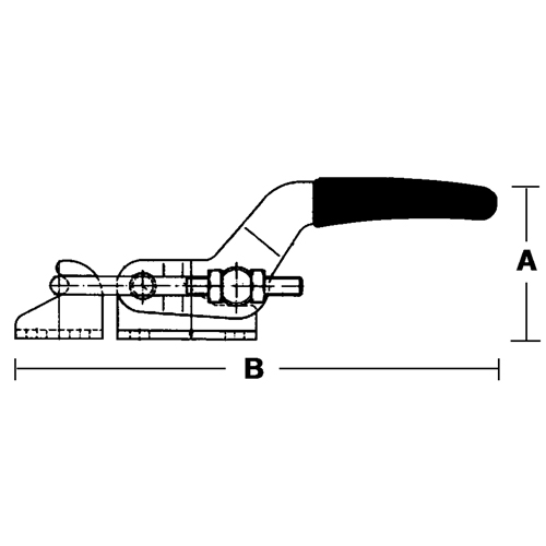 Crampons articul&eacute;s a/cliquet - S&eacute;rie 300, Force de serrage 360 lb Superchem Industries
