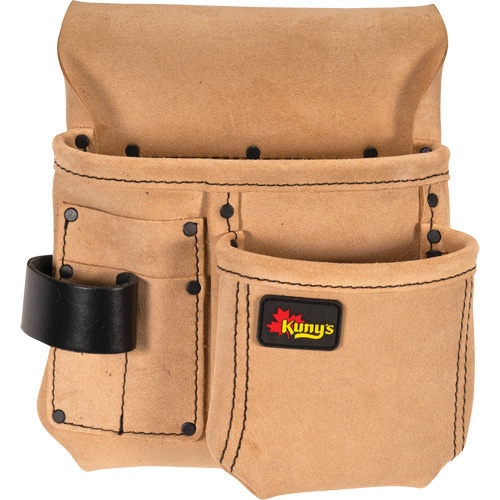 Half Carpenter Apron, Multiple Tool Holder, Leather, 4 Pockets Superchem Industries