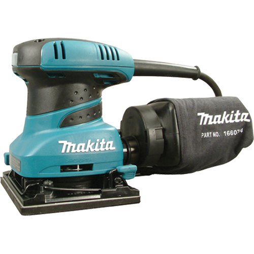 1/4 Sheet Finish Sander, 4-1/2 " x 5-1/2"/4-3/8" x 4" Sand Paper, 1.6 A, 120 V, 14,000 OPM Superchem Industries