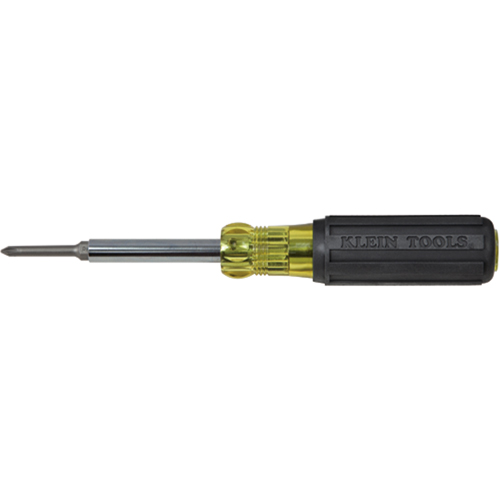 Tournevis/tourne-&eacute;crous multi embouts &agrave; port&eacute;e prolong&eacute;e, 9-1/10" lo, Prise Coussin&eacute;e Superchem Industries