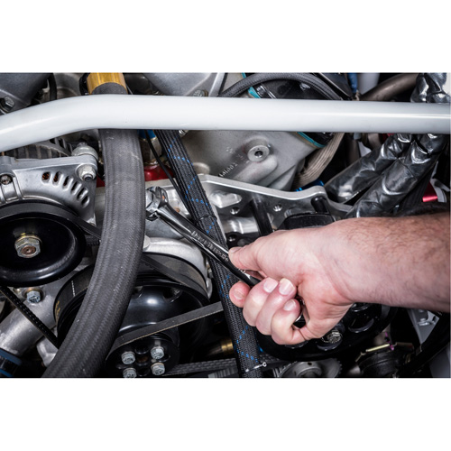 12-Point Long Pattern Wrench Set with Tool Roll, Combination, 15 Pieces, Imperial Superchem Industries