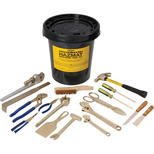 Trousses d'outils mati&egrave;res dangereuses 17 morceaux Superchem Industries