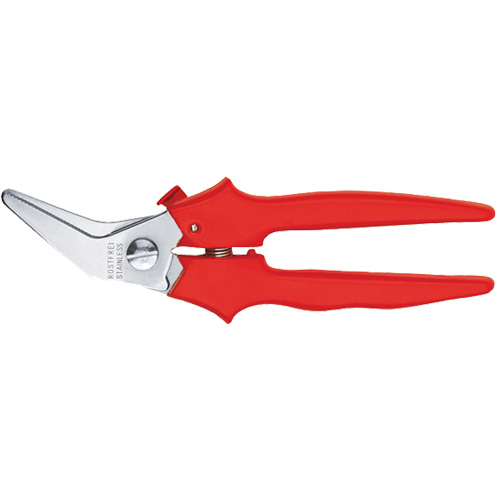 Offset Multi-Purpose Snips, 1-5/8" Cut Length, Straight Cut Superchem Industries