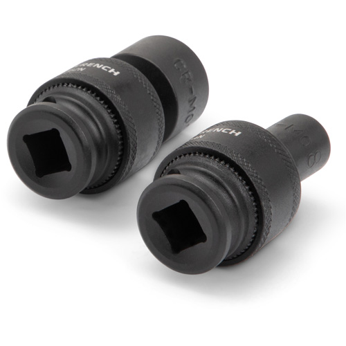 15-Piece 3/8" Drive 6 Point Universal Impact Metric Flex Socket Set Superchem Industries