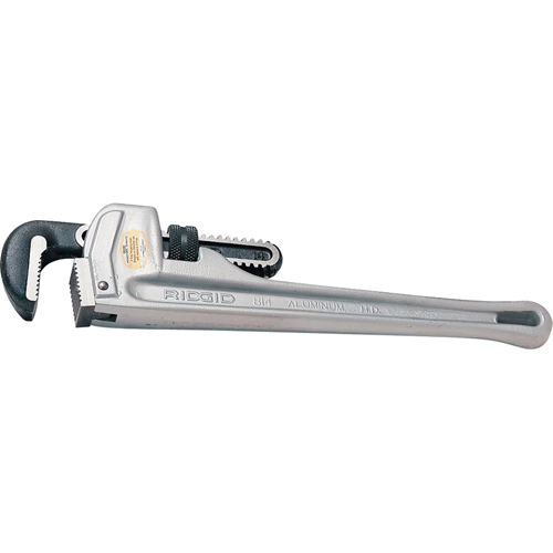 Straight Pipe Wrench, 1-1/2" Jaw Capacity, 10" Long Superchem Industries